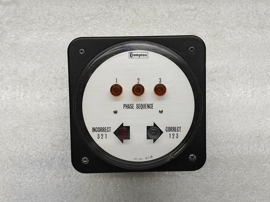 CROMPTON 20T00181 NATIONAL OILWELL/TECH POWER AC PHASE SEQUENCE 100-150V