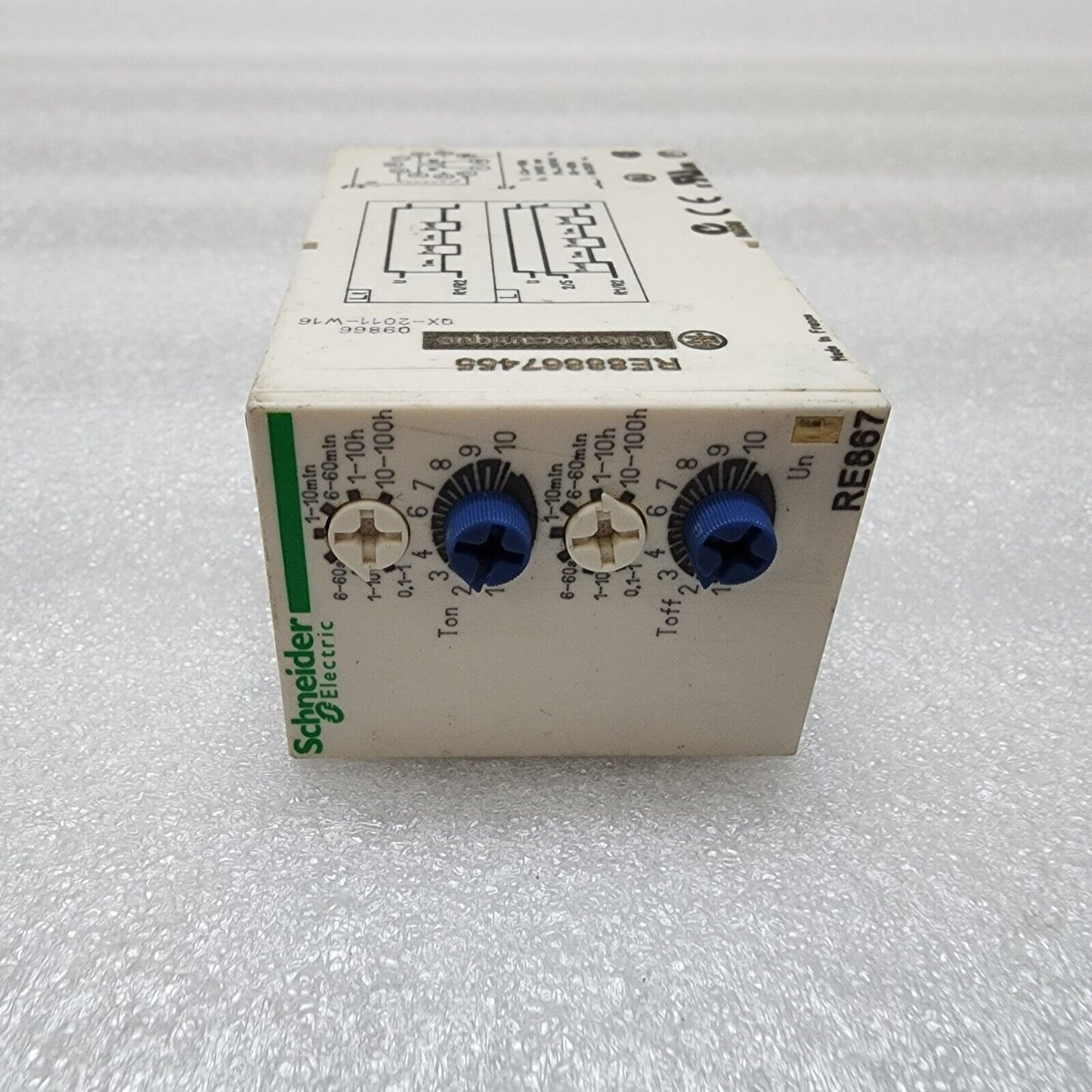 RE88867455 UNIVERSAL PLUG IN TIMING RELAY 24VDC/24-240VAC