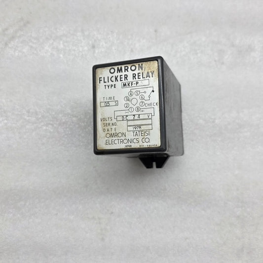 OMRON MKF-P FLICKER RELAY 24V DC