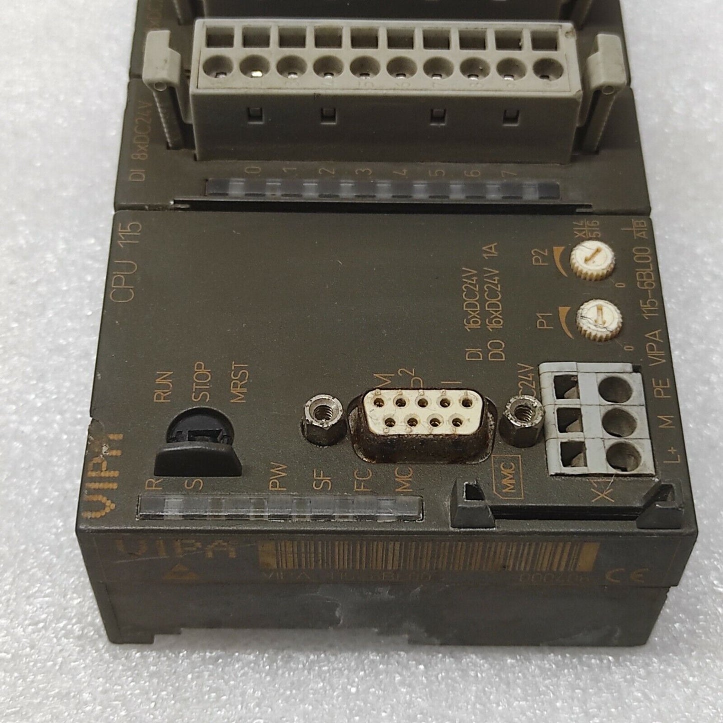 VIPA 115-6BL00 MICRO PLC CPU 115 CRACKED