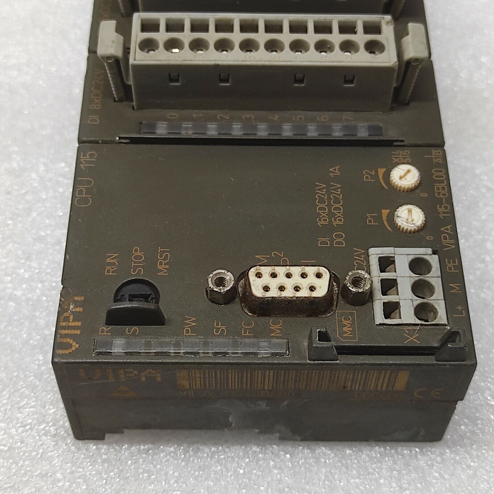VIPA 115-6BL00 MICRO PLC CPU 115 CRACKED