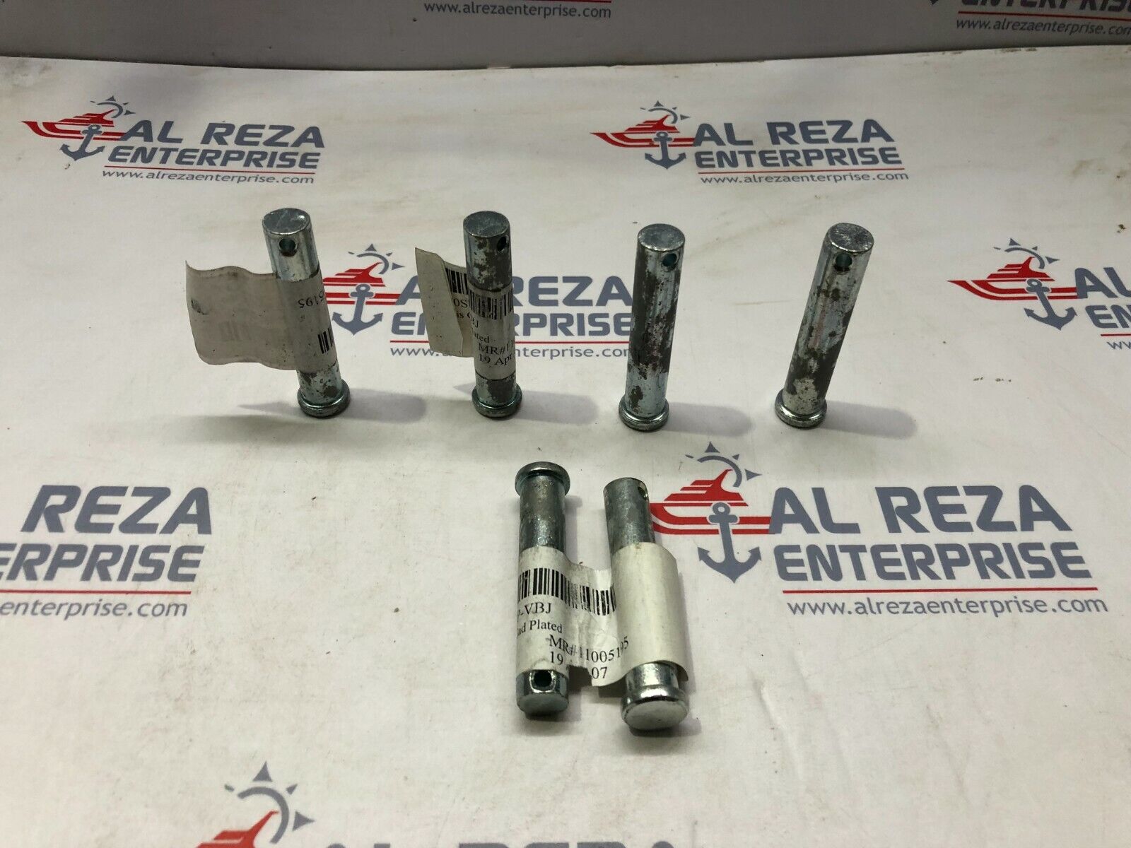 VARCO 56408-20-SP PIN CLEVIS CAD PLT LOT OF 6 UNIT