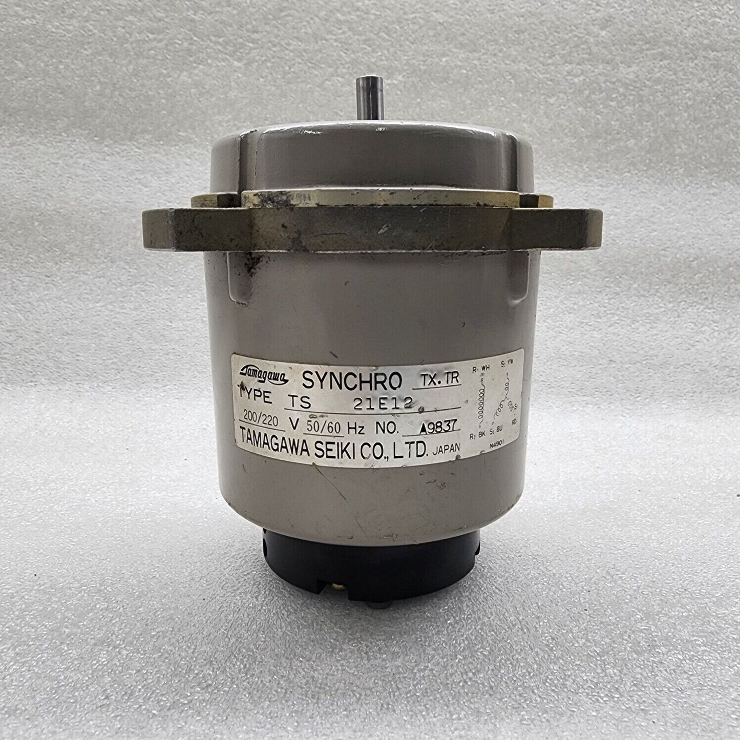 TAMAGAWA TS 21E12 SYNCHRO MOTOR 200-220V