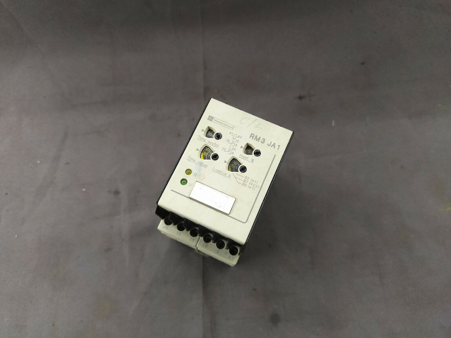 Telemecanique RM3 JA112FG7 Current Measurement Relay 05318 110-130V RM3JA112FG7