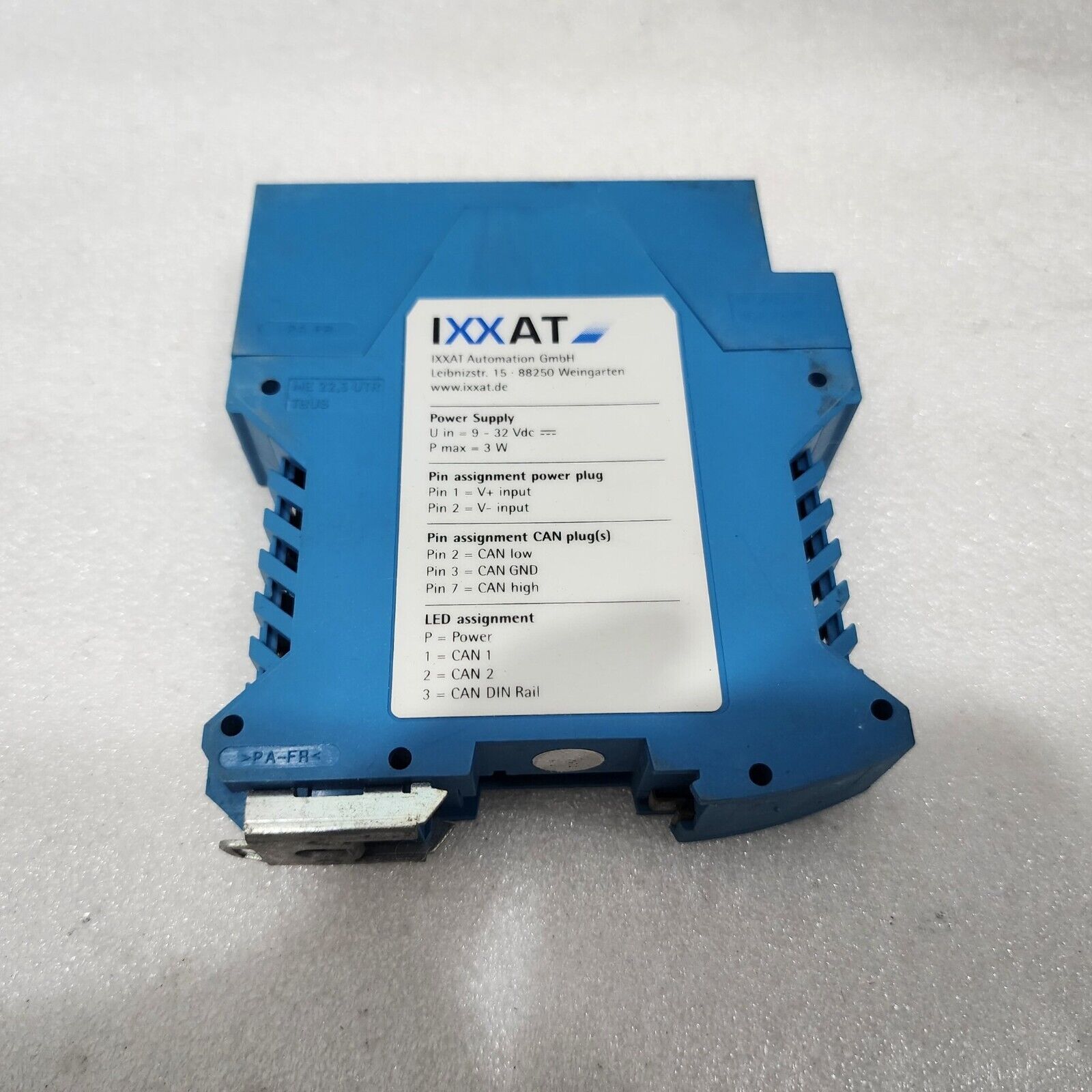 IXXAT CAN-CR200 CAN REPEATER V1.2