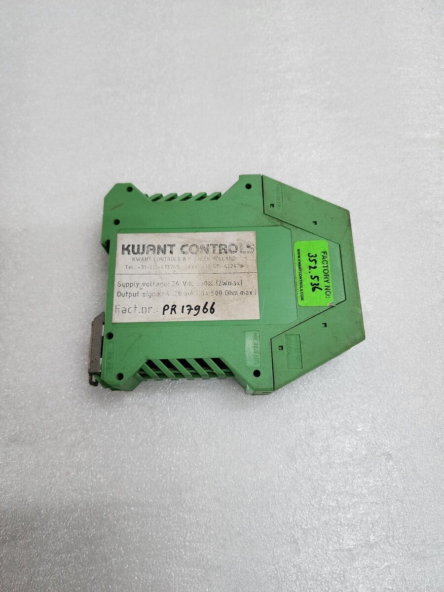 KWANT CONTROLS SNEEK NL 51002997 CONVERTER 24V