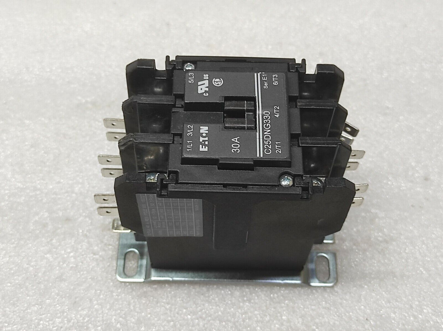 EATON C25DNG330 MAGNETIC CONTACTOR COIL VOLTAGE 24VAC