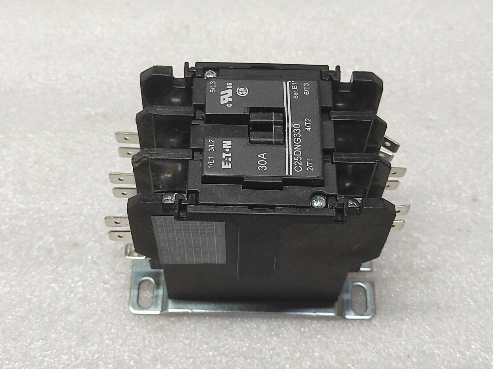 EATON C25DNG330 MAGNETIC CONTACTOR COIL VOLTAGE 24VAC