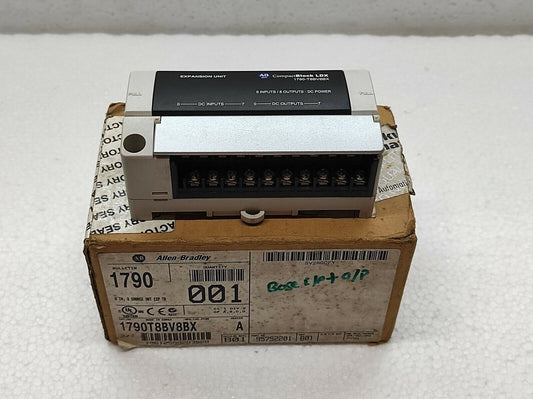 Allen Bradley CAT 1790-T8BV8BX Compact Block LDX Expansion Unit