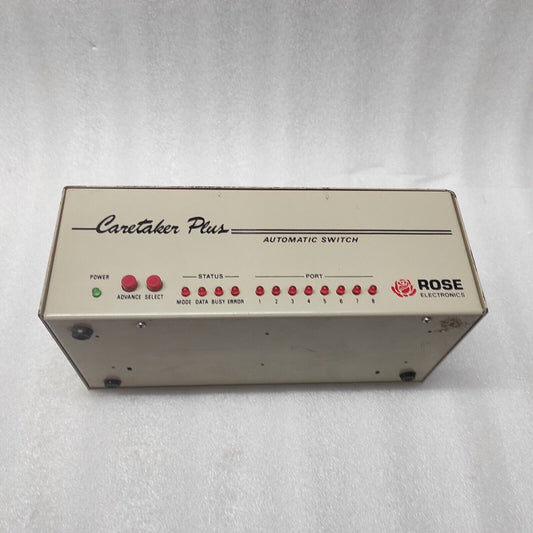 ROSE ELECTRONICS CTP-8S 8-PORT EXTERNAL SWITCH CTP-8S/10X/SW