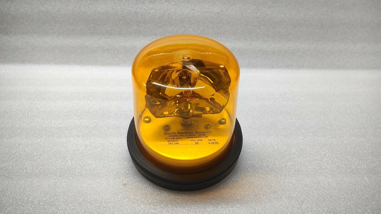 NORTH AMERICAN SIGNAL TR3-24A REVOLVING LIGHT 24V