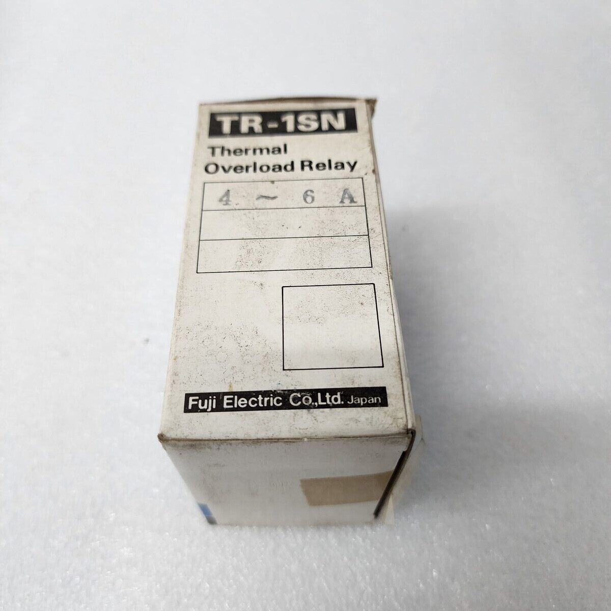 FUJI ELECTRIC TR-1SN THERMAL OVERLOAD RELAY 4-6A