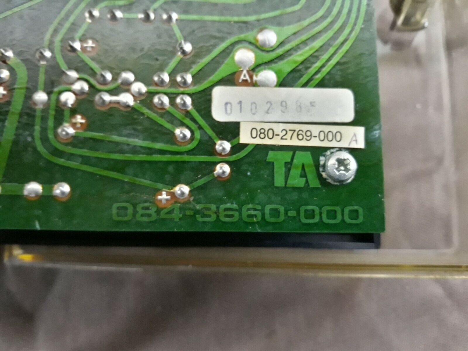 Tour & Andersson PSF 105x 220 VAC 311-1050-000 PSF105