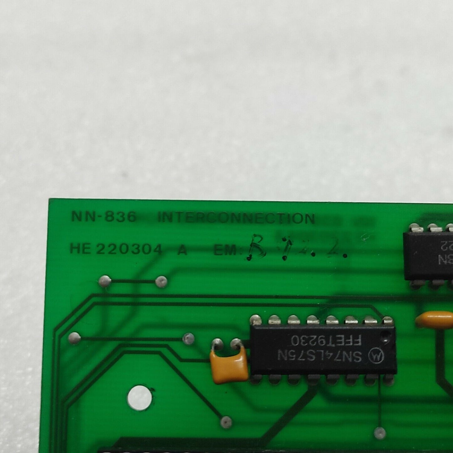 NOR CONTROL NN836 PCB HE220304A