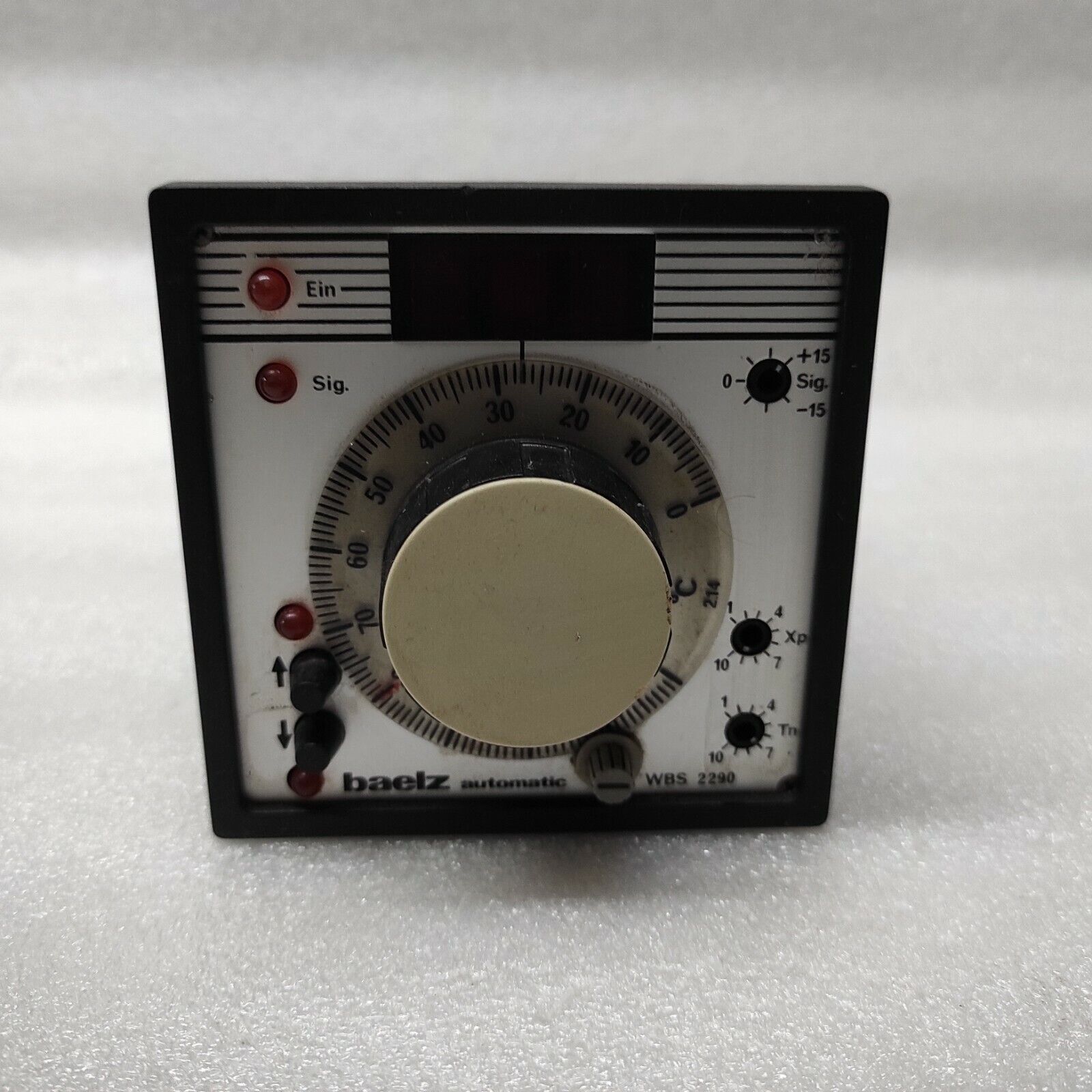 BAELZ AUTOMATIC WBS 2290 TEMPERATURE CONTROLLER BAELZ 2290-A-D-2.14 230V
