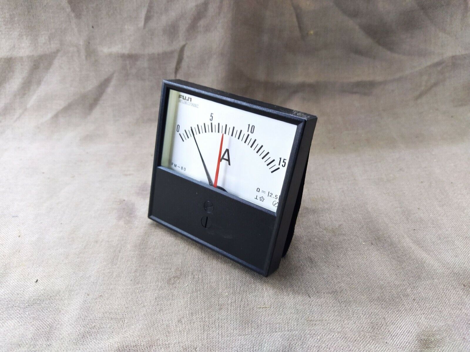 Fuji FM-80 Ampere Meter 1.5A 10V Ammeter
