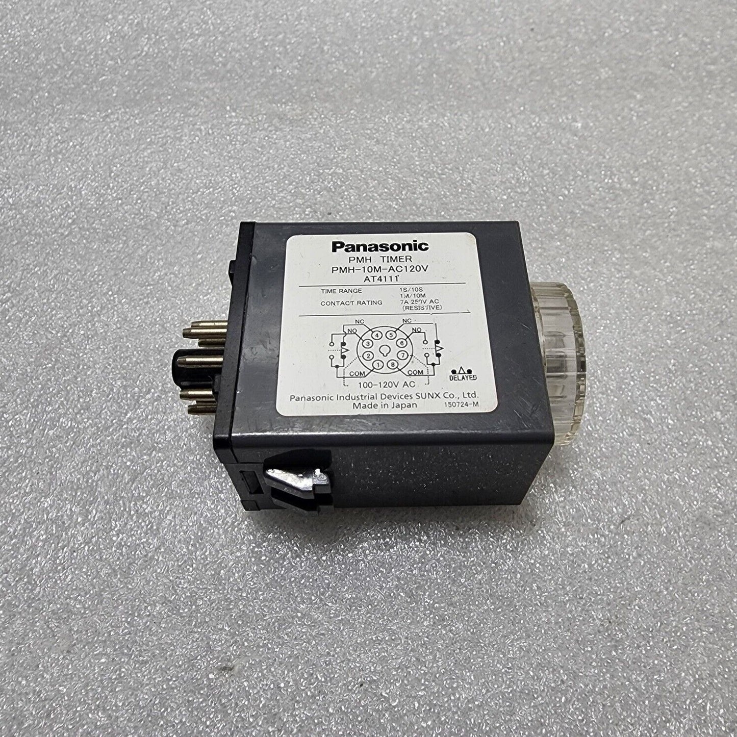 PANASONIC PMH-10M-AC120V PMH TIMER AT4111 100-120V