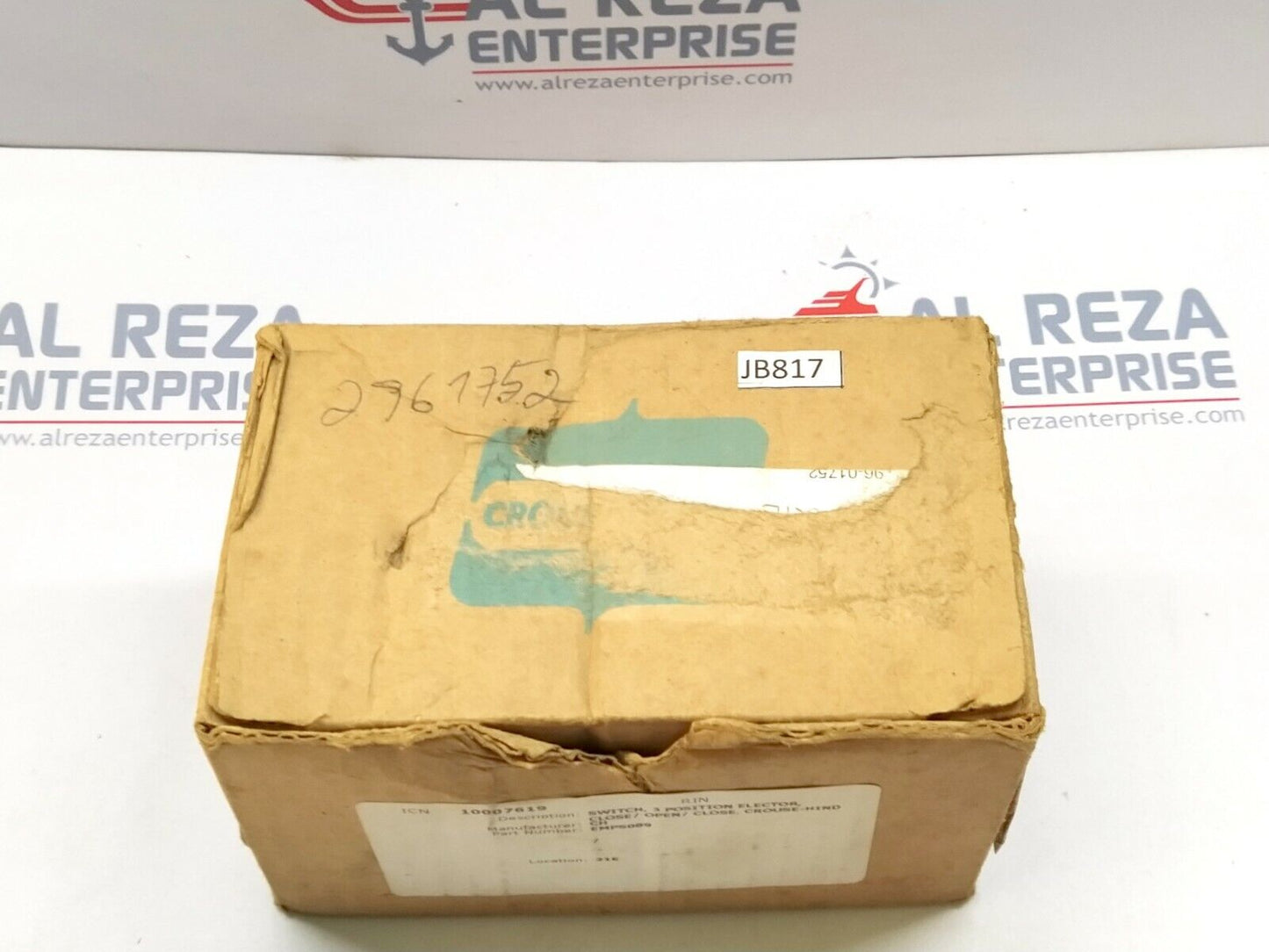 Crouse Hind EMPS089 3-Position Elector Switch EMPS089 M90