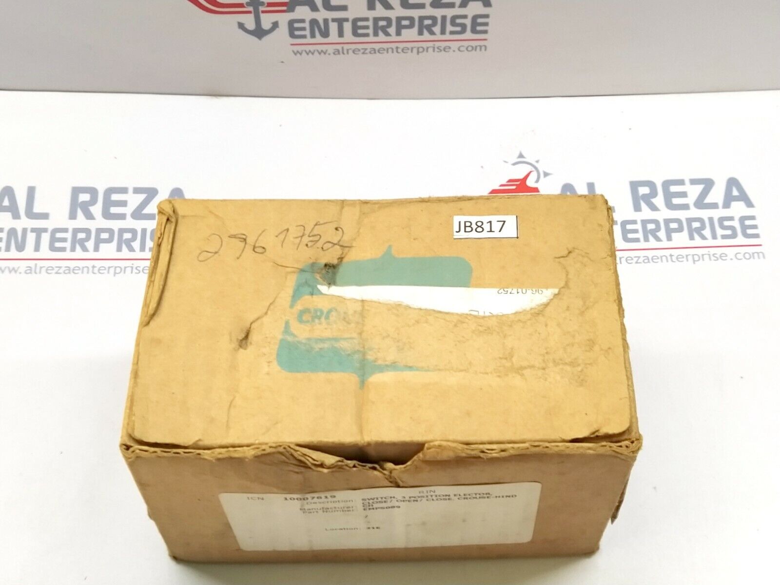 Crouse Hind EMPS089 3-Position Elector Switch EMPS089 M90