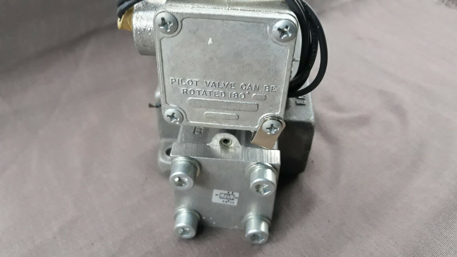 Parker Schrader Bellows L6455610461 Pneumatic Solenoid Valve SK-200/A5 Single