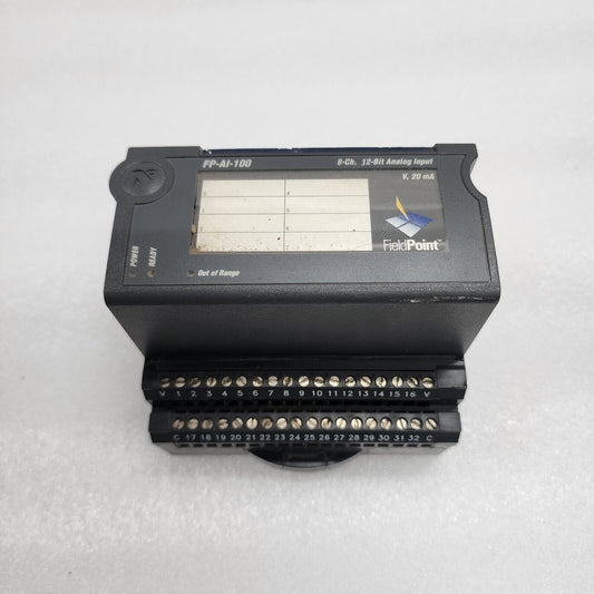 NATIONAL INSTRUMENT FP-AI-100 8CH 12BIT ANALOG INPUT MODULE FP-TB-1