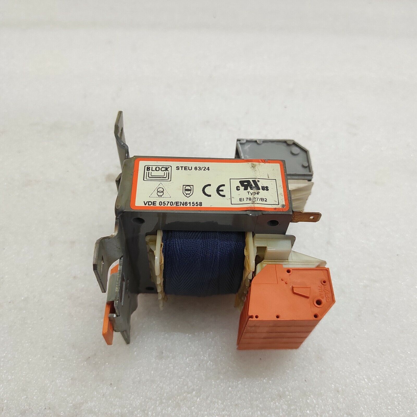 BLOCK STEU 63/24 TRANSFORMER PRI 400/230/15V SEC 12V 2.63A