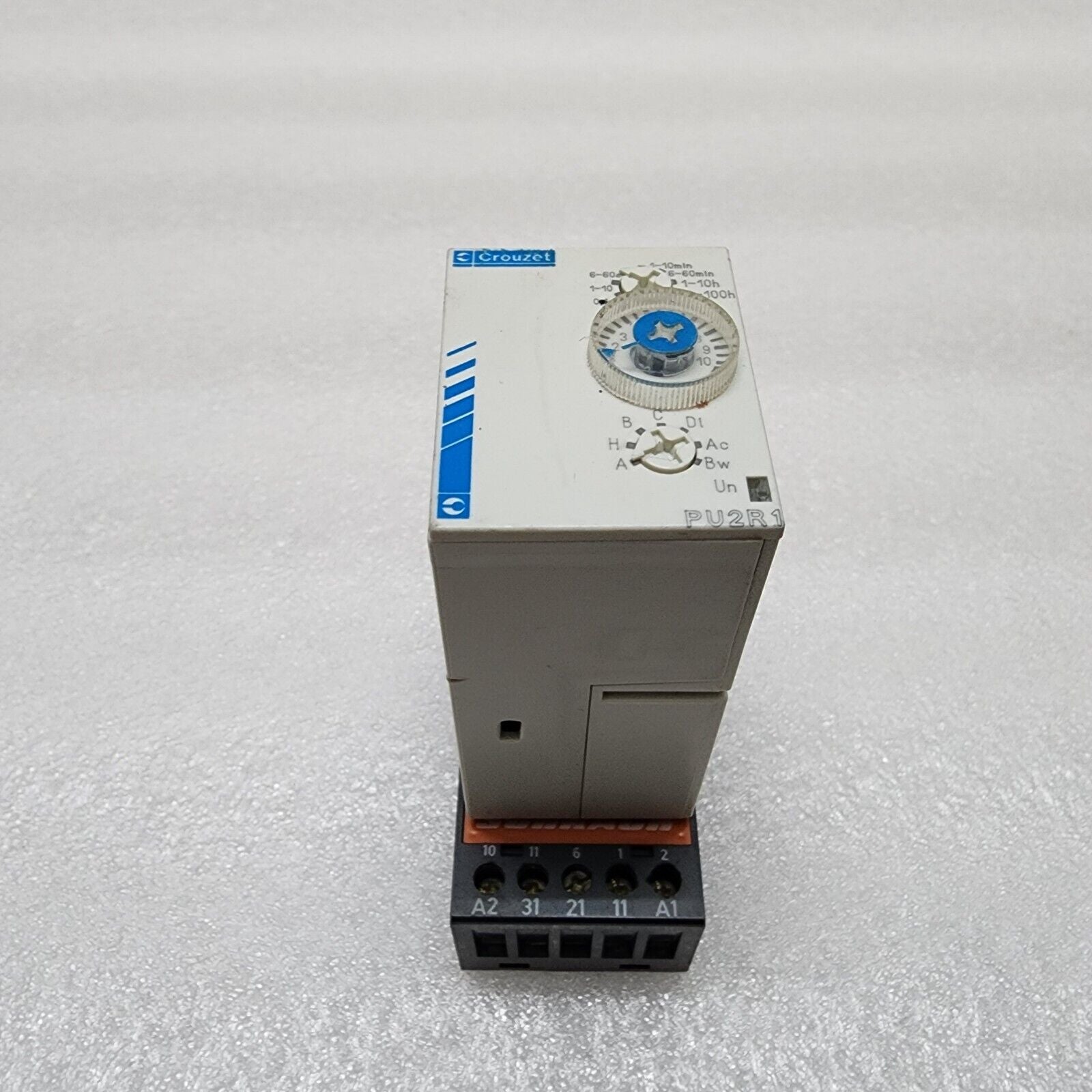 CROUZET PU2R1 TIME LAG RELAY 88867305 24VDC/24-240VAC