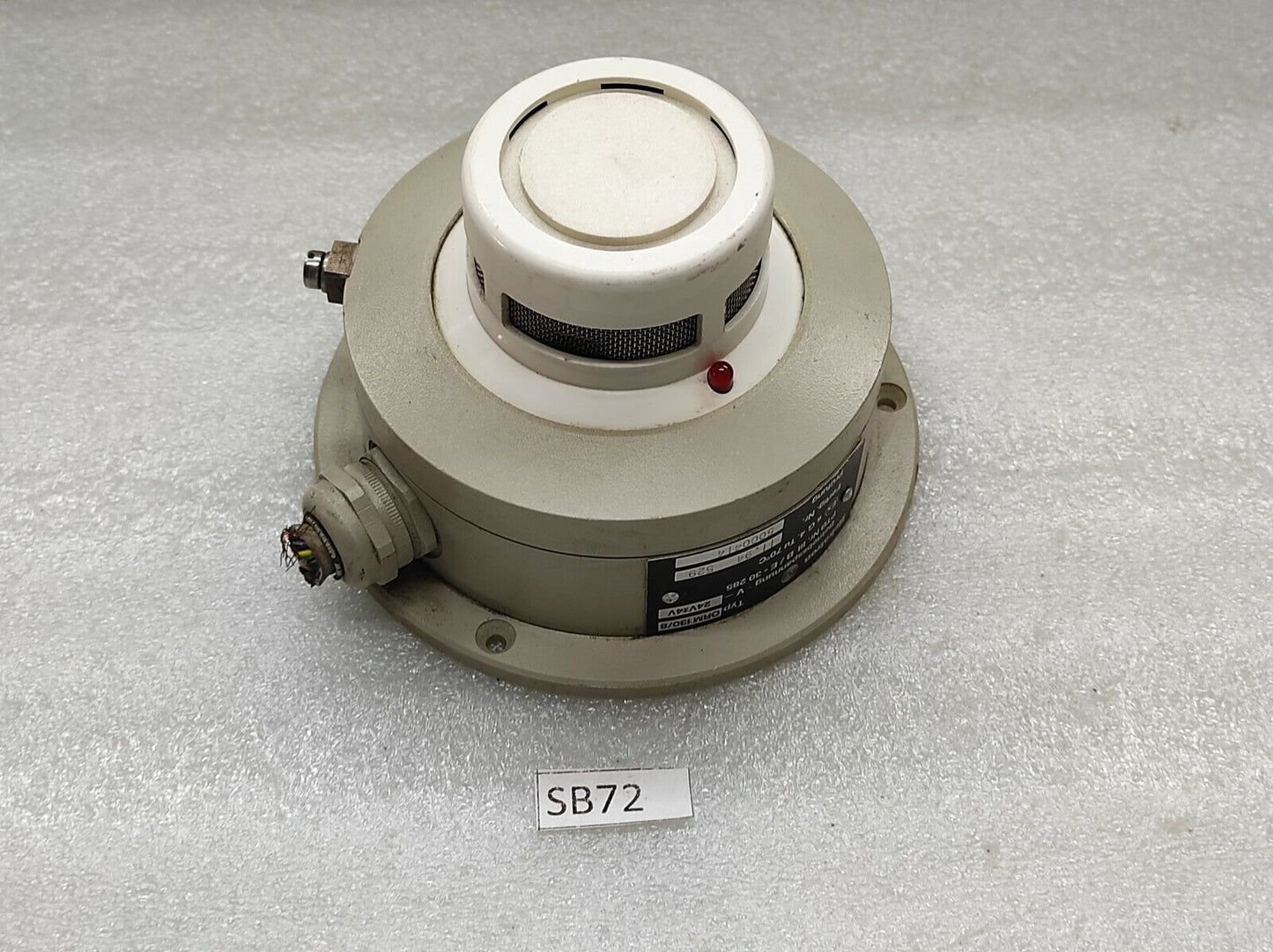 HEKATRON TYPE ORM 130/8 OPTICAL SMOKE DETECTOR 24V