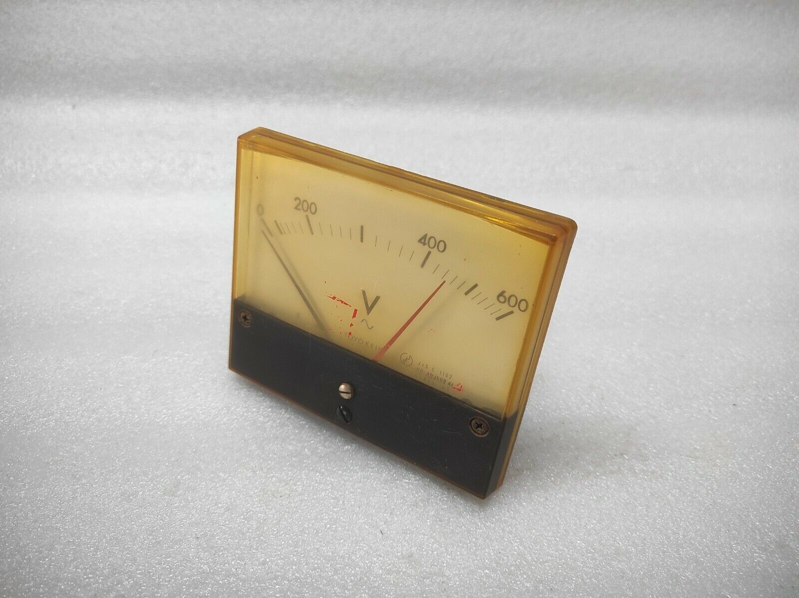 TOYO KEIKI ACF-12N VOLTMETER PT 460/115V