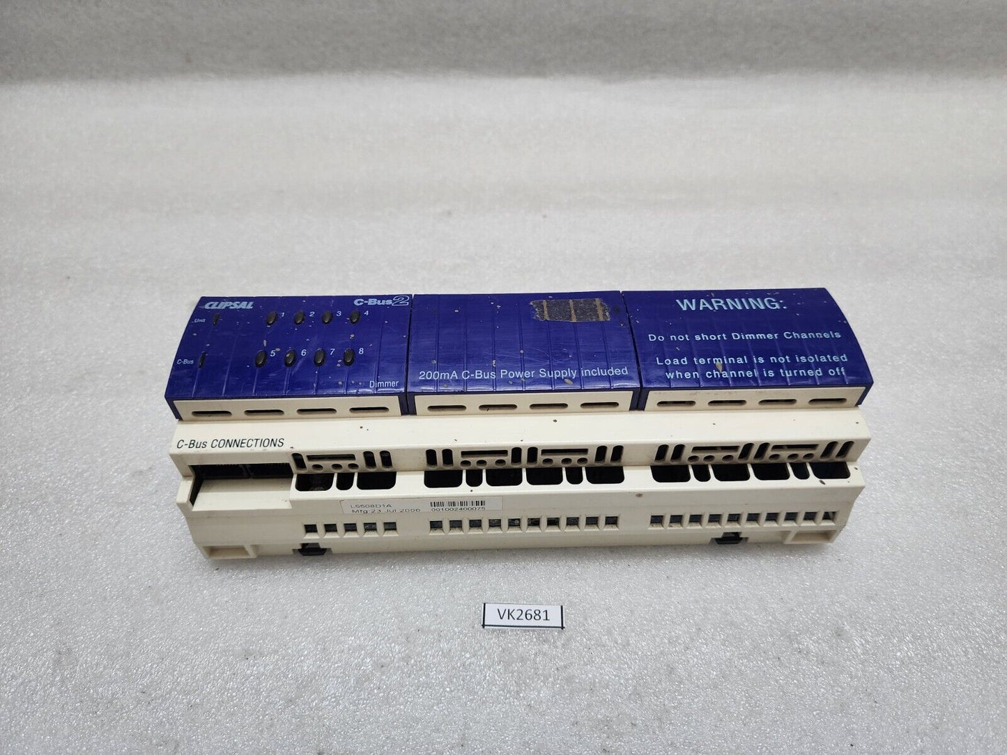 CLIPSAL L5508D1A 8-CH DIMMER 220-240V
