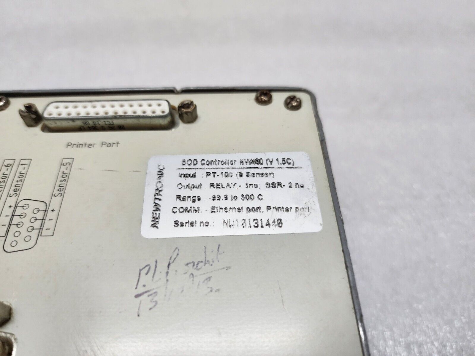 NEWTRONIC NW-480 BOD CONTROLLER V1.5A 24VDC