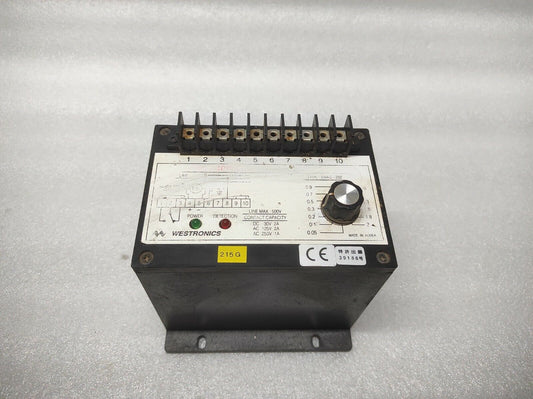 WESTRONICS SBAG-202 GROUNDING RESISTANCE MONITOR 170-270V SBAG202