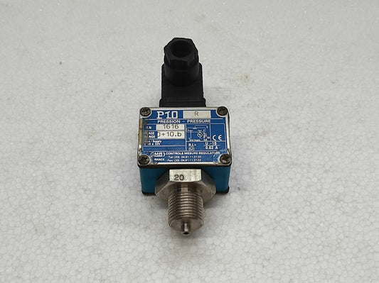 CMR P10 R PRESSION PRESSURE 0-10 BAR C-M-R