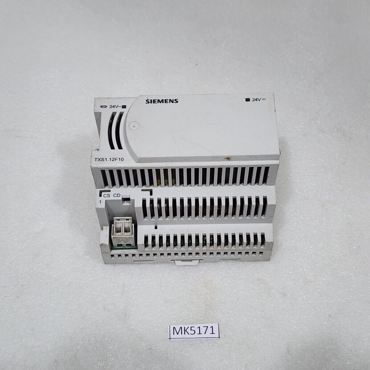 SIEMENS TXS1.12F10 POWER SUPPLY MODULE 24V AC/DC