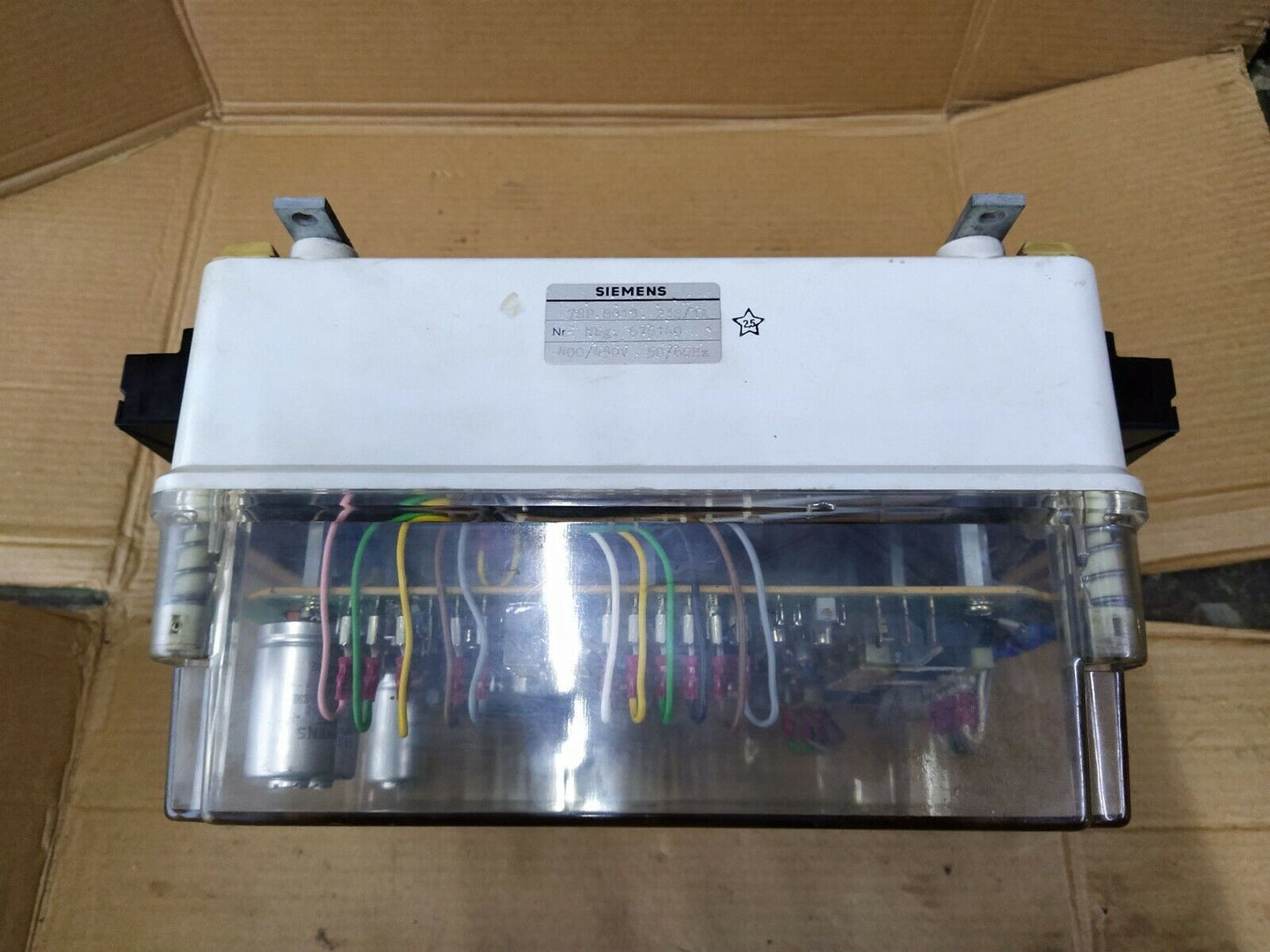 Siemens 7SP 8013 23S/1A 676140 400/450V GENOP 23 S Overcurrent Reverse Power Pro