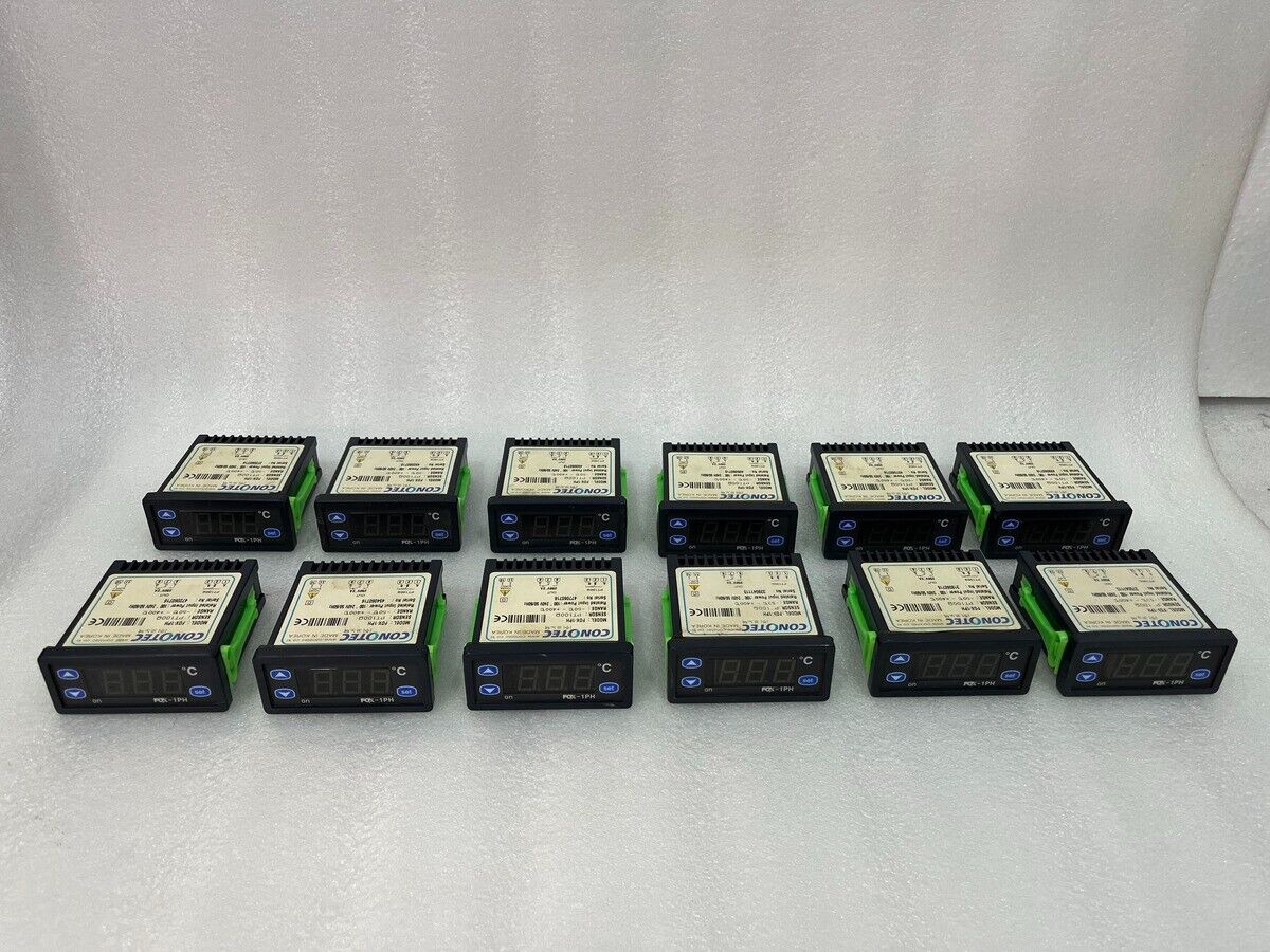 CONOTEC FOX-1PH TEMPERATURE CONTROLLER 100-240VAC PT100 OHM