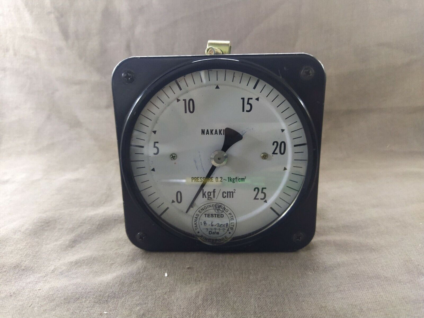 Nakakita Pressure Meter Gauge 0-25 kgf/cm2