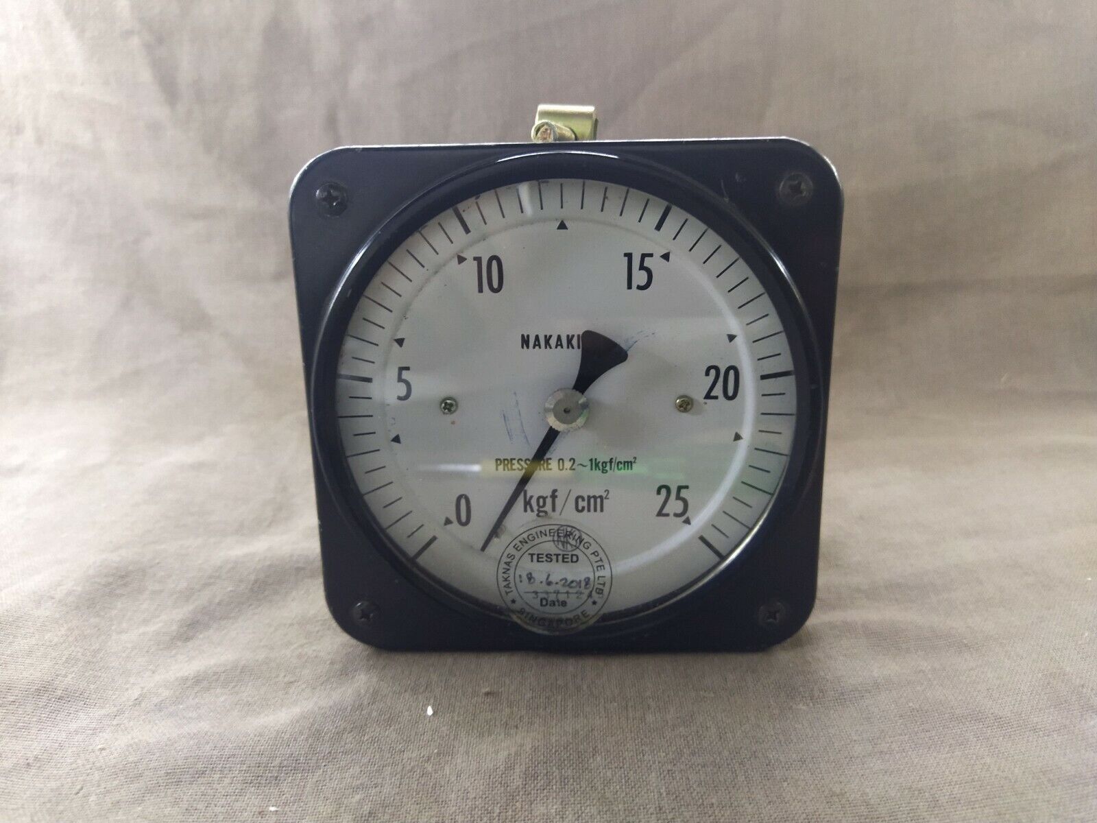 Nakakita Pressure Meter Gauge 0-25 kgf/cm2
