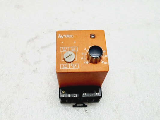 SYRELEC DAR2 TIMER RELAY 24VAC-DC