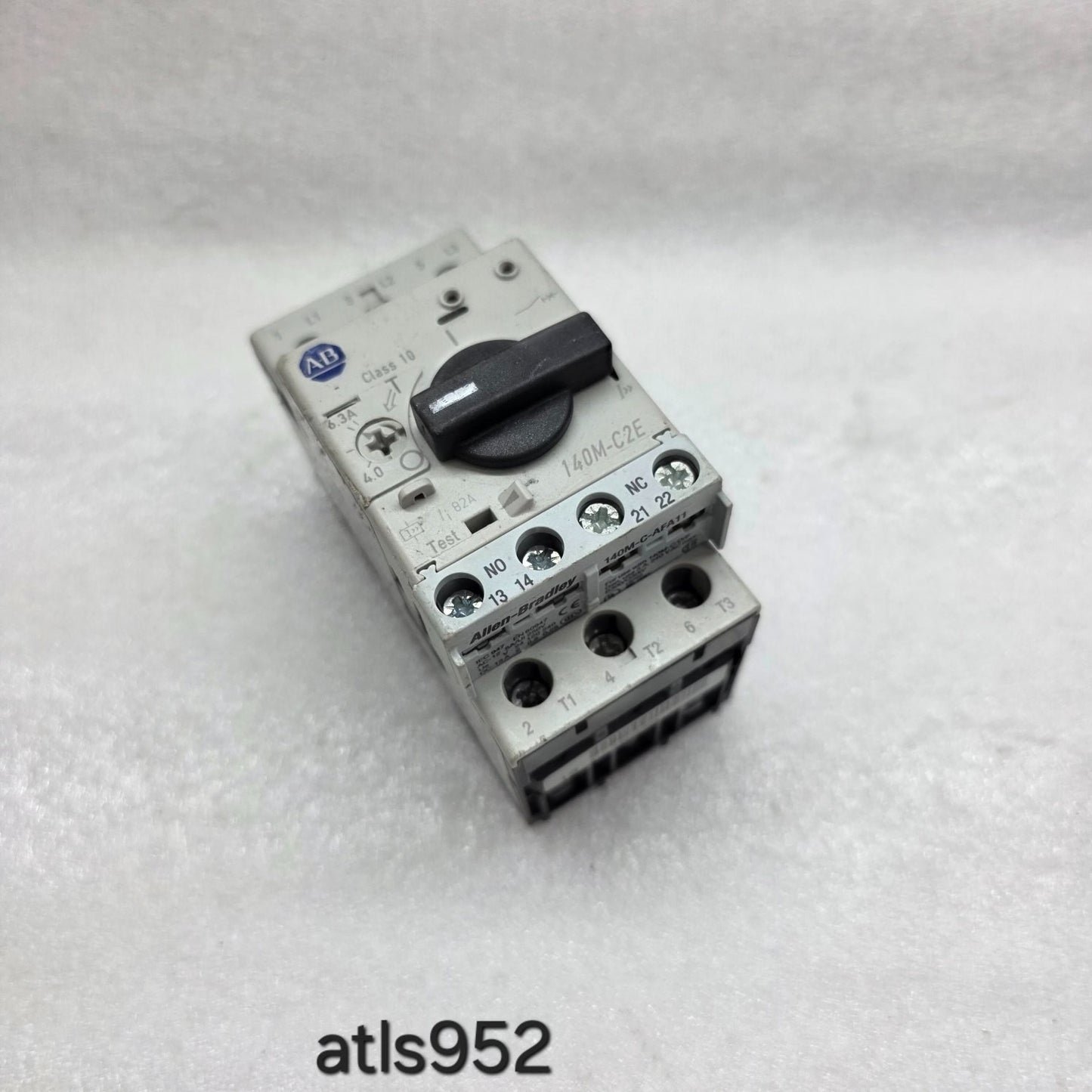 ALLEN BRADLEY CAT 140M-C2E-B63 SER C MOTOR CIRCUIT BREAKER 4.0-6.3 A