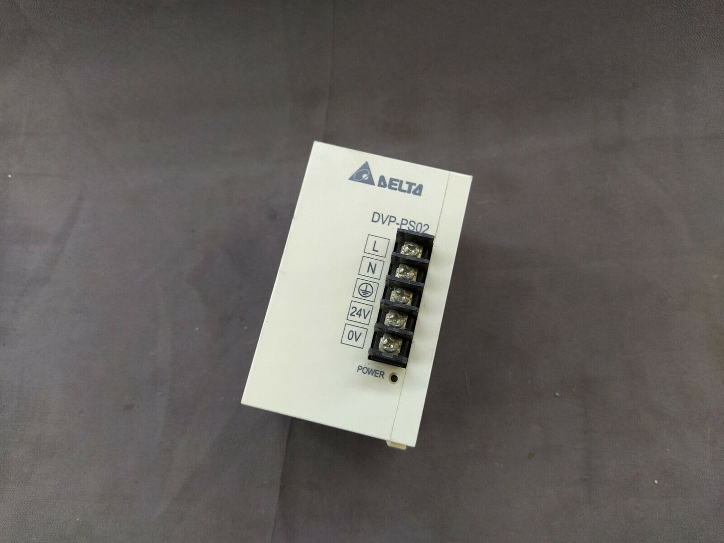 Delta DVP-PS02 Din Rail Power Supply 24V DC 2.0A DVPPS02