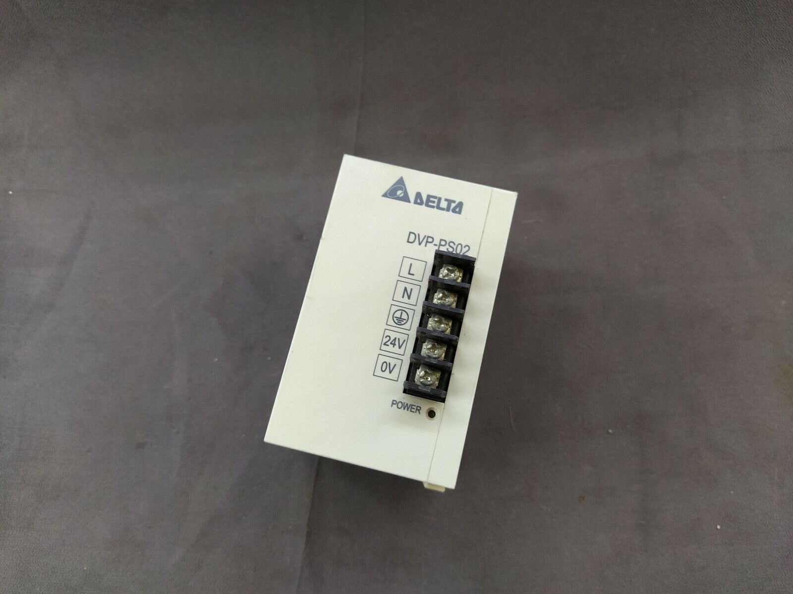 Delta DVP-PS02 Din Rail Power Supply 24V DC 2.0A DVPPS02