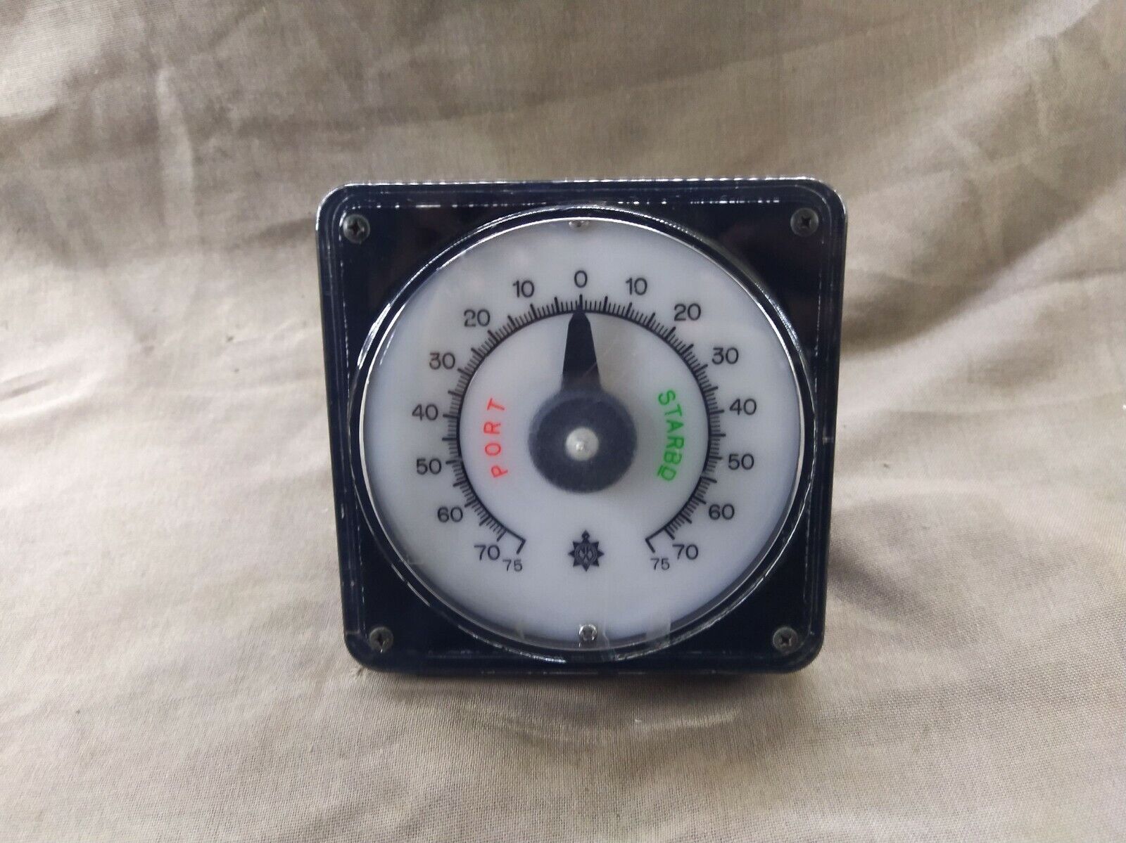 Nunotani Nautical Instrument Rudder Angle Indicator 0-75
