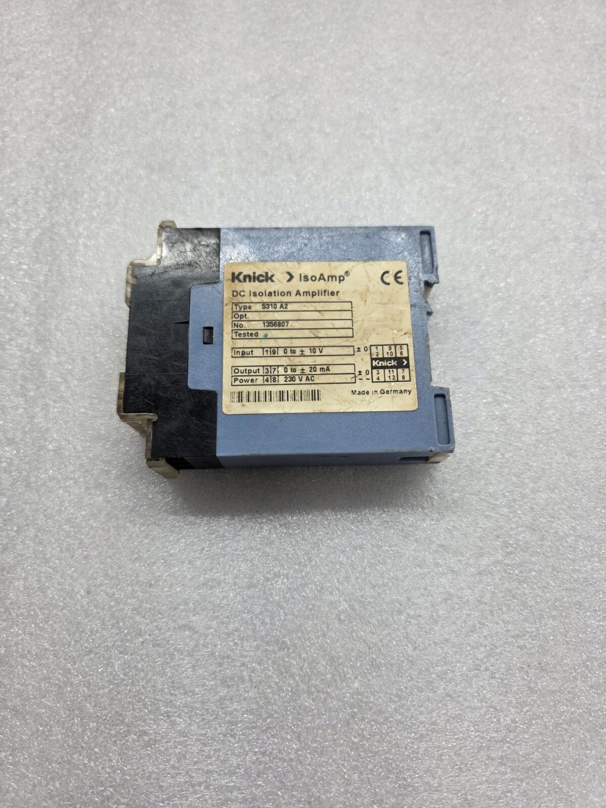 KNICK 5310 A2 DC ISOLATION AMPLIFIER