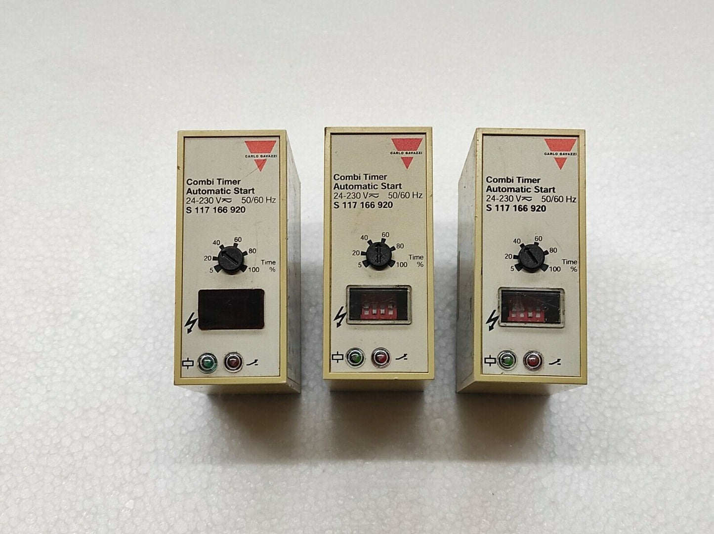 Carlo Gavazzi S 117 166 920 Combi Timer Automatic Start 24-230V AC/DC S117166920