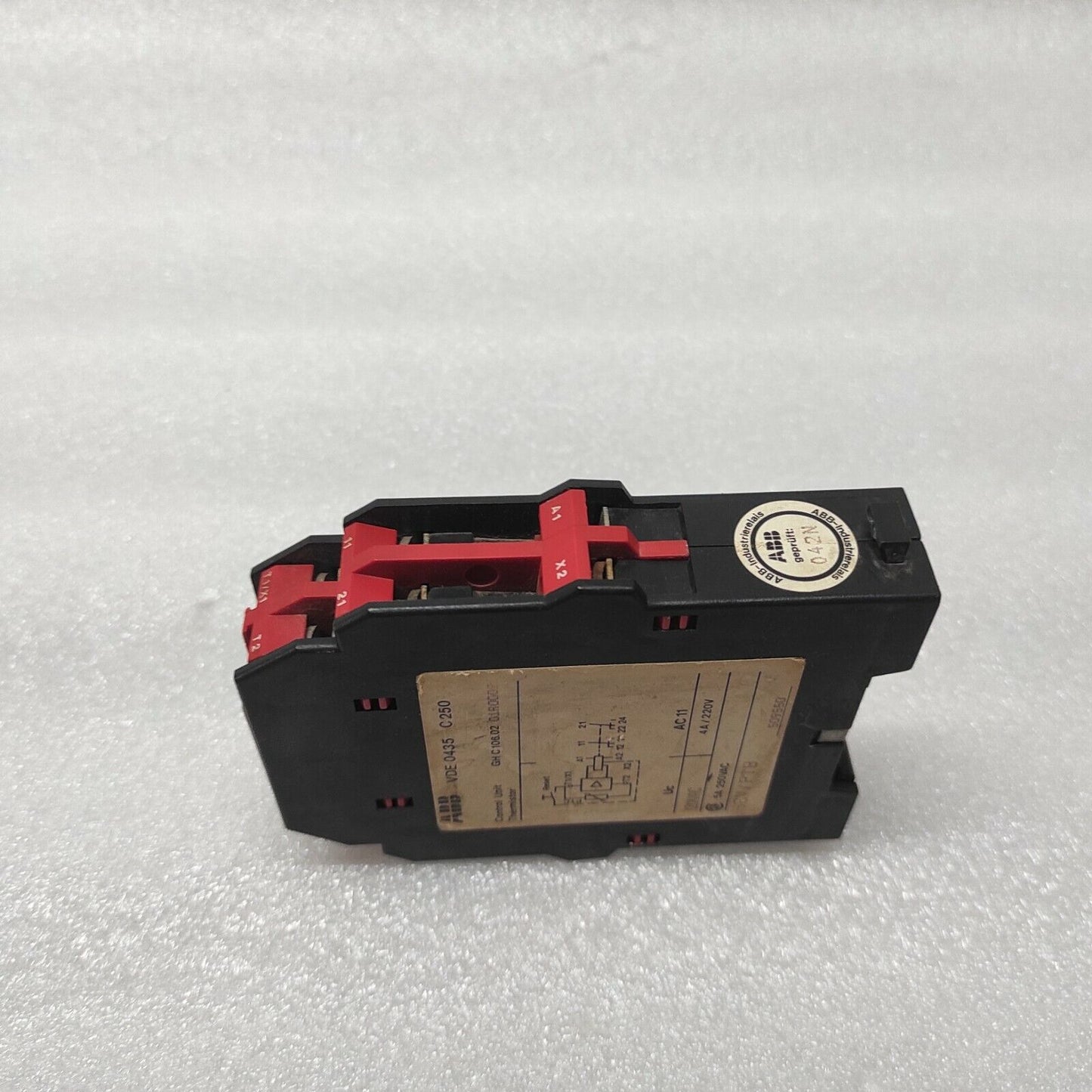 ABB C106.02 CONTROL UNIT THERMISTOR GHC1060201R0002 220VAC