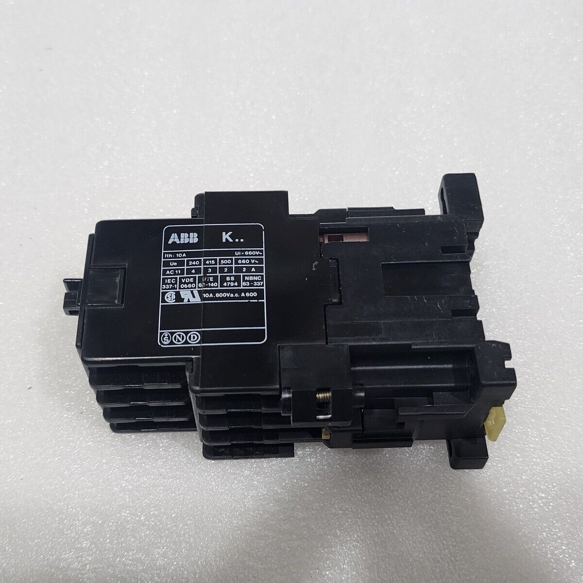 ABB K62E CONTACTOR RELAY FPH1421001R0624 COIL VOLTAGE 110-127V