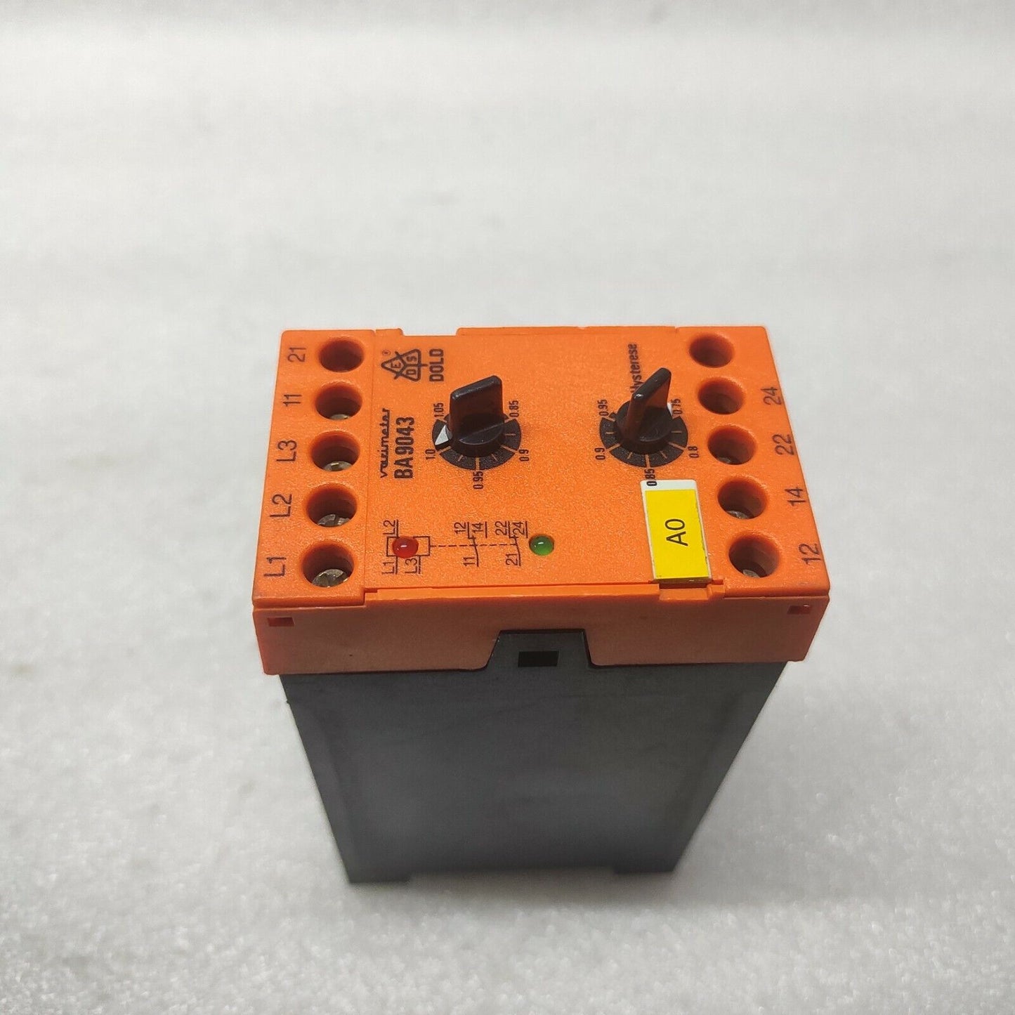 DOLD BA 9043/001 UNDERVOLTAGE RELAY 0039884 400V