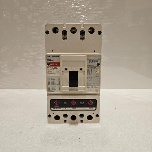 EATON KDB3300W 3-POLE CIRCUIT BREAKER 300A TRIP UNIT KT3300T