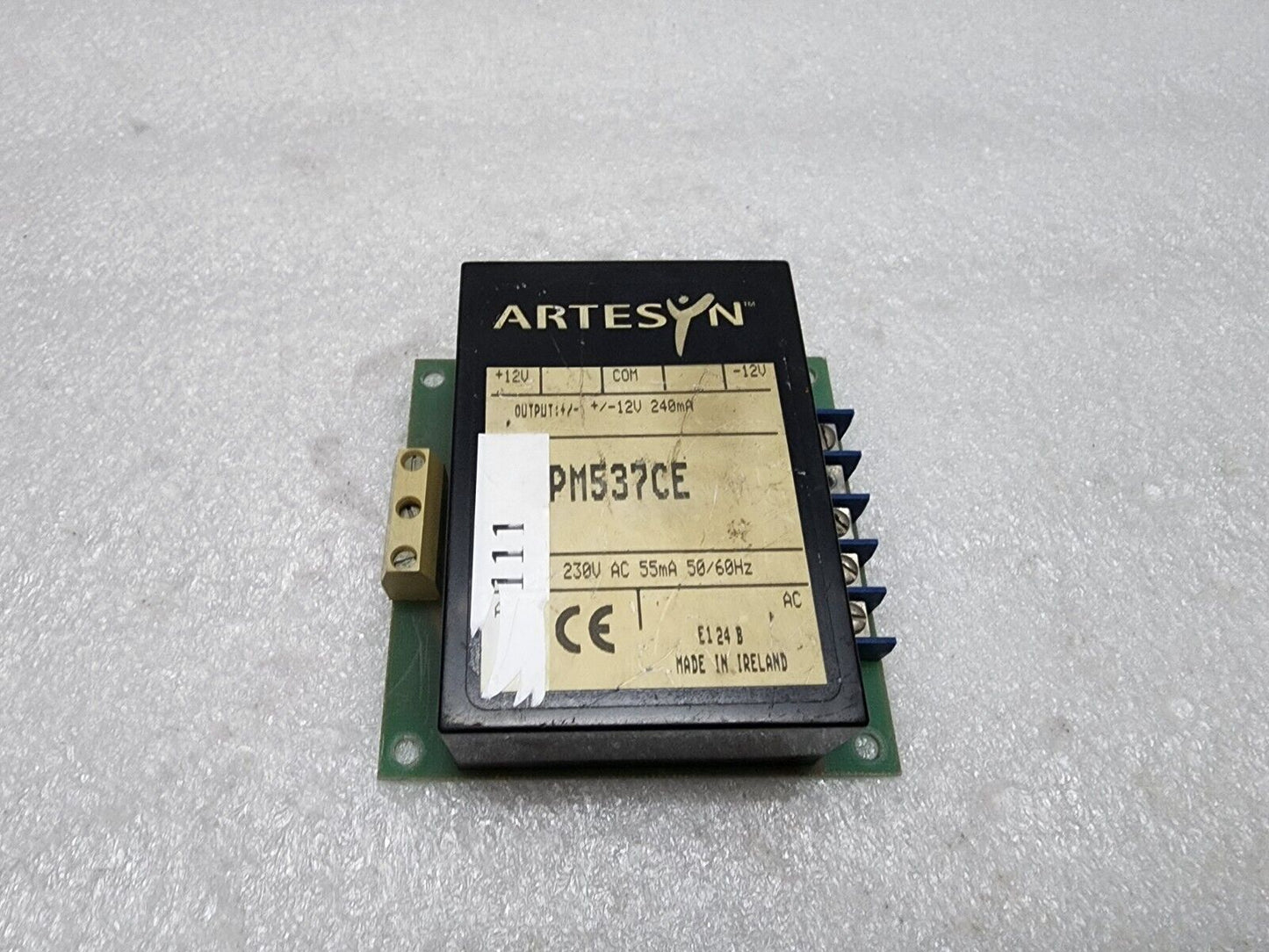 ARTESYN PM537CE SINGLE DUAL AND TRIPLE OUTPUT